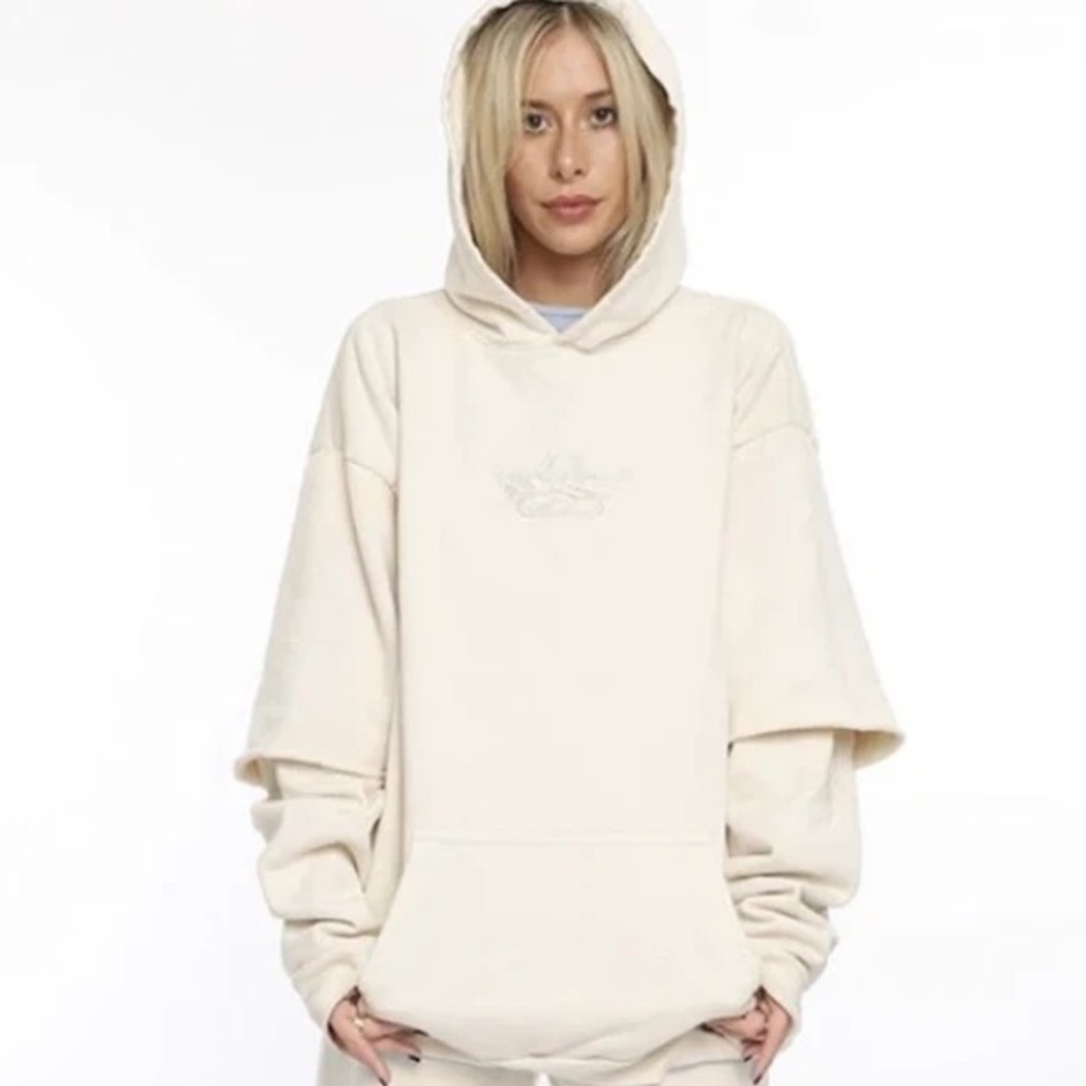 IVORY BOYS LIE HOODIE